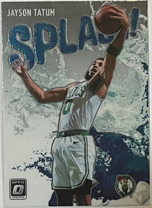 Jayson Tatum #12 2021 Panini Donruss Optic Splash
