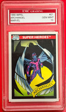 Load image into Gallery viewer, Archangel #21 Marvel trading card 1990 Impel EMC Grading 10
