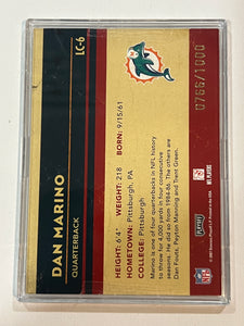 2007 Playoff Contenders Dan Marino Legendary #766/1000 Dolphins
