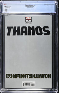 CGC 9.8 Thanos Annual #1 Hardin Variant Cover