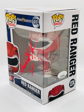 Load image into Gallery viewer, Austin St John Power Rangers Red Ranger #1374 Signed Funko Pop JSA Certified Autograph
