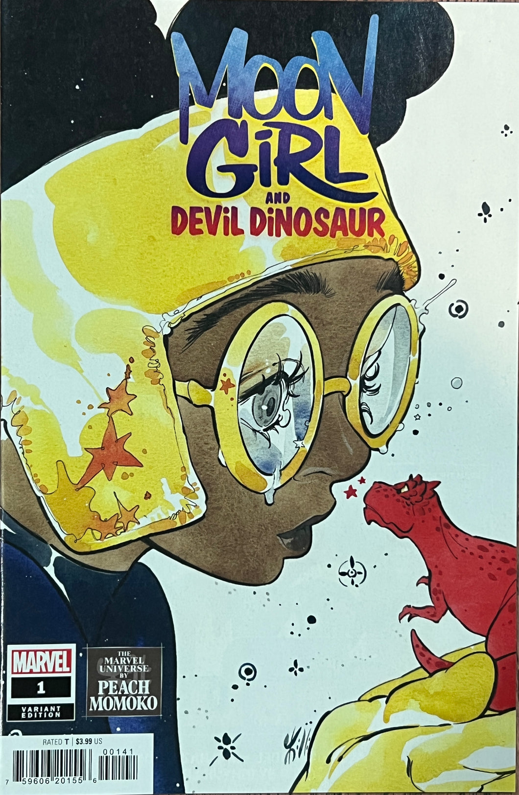 Moon Girl and Devil Dinosaur #1 Peach Momoko cover