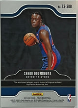 Load image into Gallery viewer, 2019-20 Prizm Sekou Doumbouya Rookie Jersey RC #SSSDB Pistons
