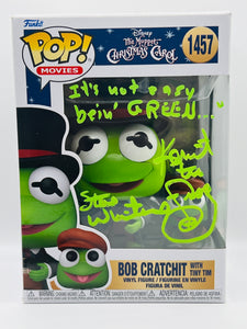 Bob Cratchit (Kermit) 1457 signed by Steve Whitmire