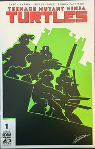 Teenage Mutant Ninja Turtles #1 Blank cover with Rick Sharif Original Blade Art (Homage to TMNT #1)