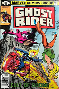 Ghost Rider #38 (1979) Cover by Bob Budianski and Bob Wiacek