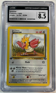 Spearow 1st edition 62/64 Jungle (1999) CGC 8.5 Mint +