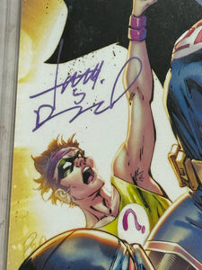 CGC SS 9.8 Batman #158 Courtside variant 1st Print Signed Tony Daniel Variant