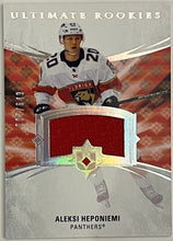 Load image into Gallery viewer, 2020-21 UD Ultimate Collections Aleksi Heponiemi Rookie Jersey #597/649

