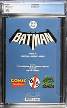 Load image into Gallery viewer, CGC 9.8 Batman #1 Tyler Kirkham Battle Damage exclusive limited to 3,000

