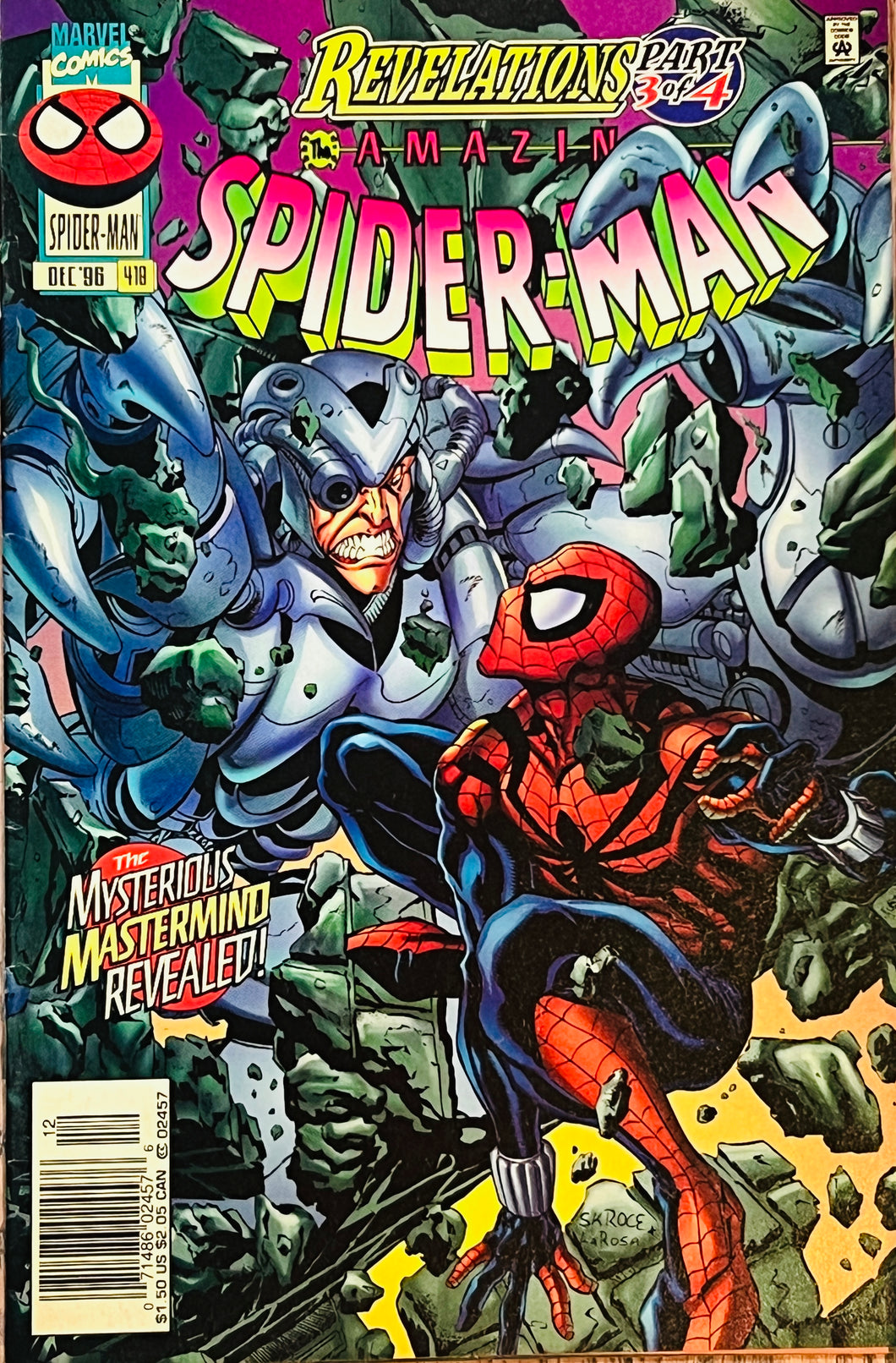 Amazing Spider-Man #418 (1996) newsstand - Key Issue 🔑