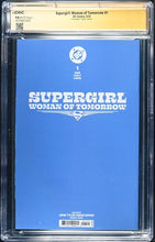 Load image into Gallery viewer, CGC SS 9.8 Supergirl : Woman of Tomorrow #1 Negative Space SDCC Exclusive signed by John Tyler Christopher
