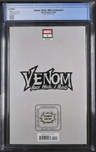 Load image into Gallery viewer, CGC 9.8 Venom: Black, White &amp; Blood #1 John Giang exclusive limited to 3,000
