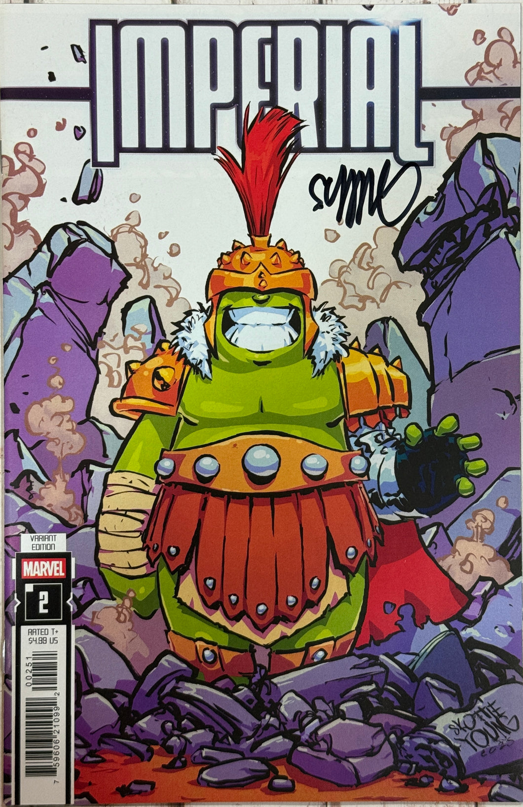 Imperial #2 signed by Skottie Young