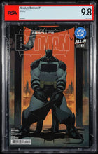 Load image into Gallery viewer, PSA 9.8 Absolute Batman #1 12th printing
