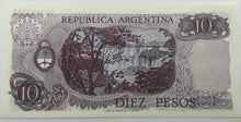 Load image into Gallery viewer, Argentina, 10 Pesos, ND (1976), UNC
