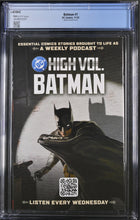 Load image into Gallery viewer, CGC 9.8 Batman #1 Frank Quitely cover
