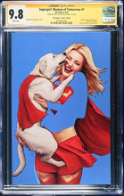 Load image into Gallery viewer, CGC SS 9.8 Supergirl : Woman of Tomorrow #1 Negative Space SDCC Exclusive signed by John Tyler Christopher

