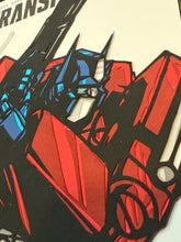 Load image into Gallery viewer, Transformers #13 Blank cover with Rick Sharif Original Blade Art (Optimus Prime close up)
