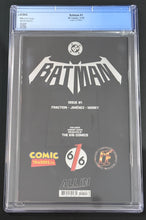 Load image into Gallery viewer, CGC 9.8 Batman #1 Insignia Foil Edition
