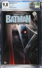 Load image into Gallery viewer, CGC 9.8 Absolute Batman #21 Quintana exclusive with Custom AB label
