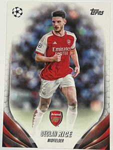 Declan Rice #6 2023 Topps UEFA Club