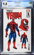 Load image into Gallery viewer, CGC 9.8 Web of Venom #1 Luciano Vecchio Design variant
