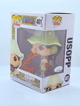Load image into Gallery viewer, Usopp 401 One Piece Funko Pop signed by Jacob Romero with JSA Witness Certificate
