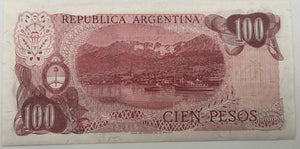Argentina, 100 Pesos 1977-78, EF