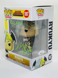 Ryuku 1007 My Hero Academia Funko Pop signed by Katelyn Barr