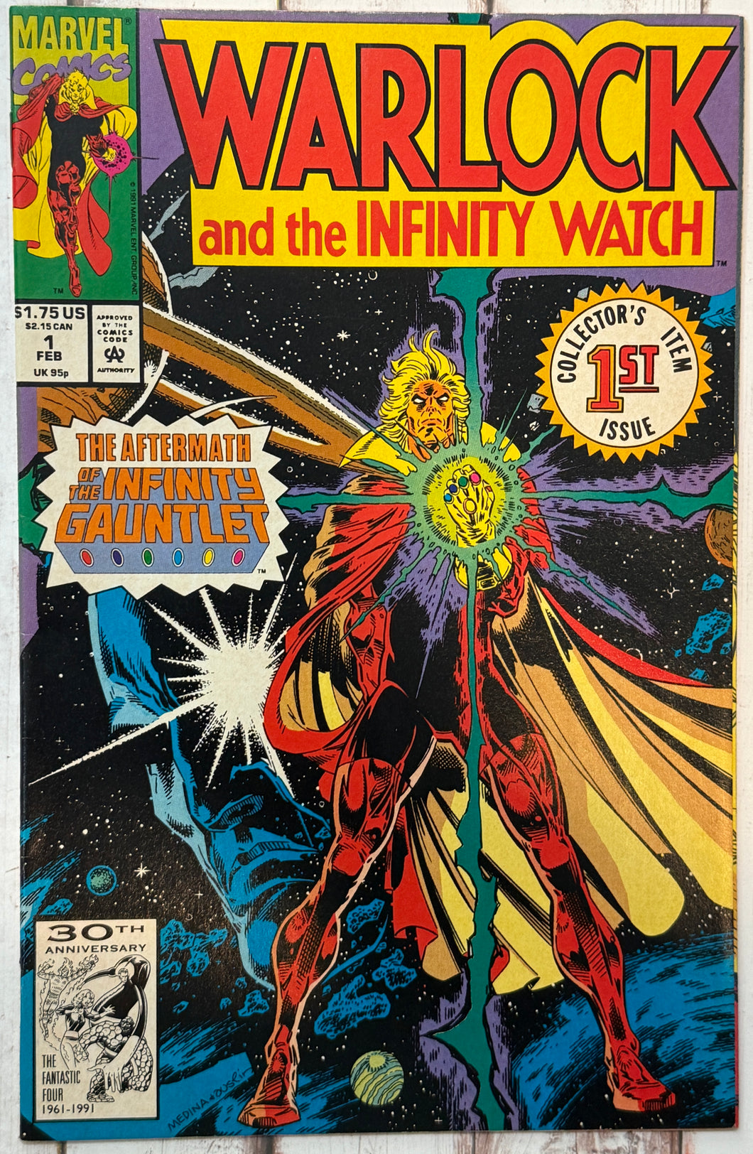 Warlock and the Infinity Watch #1 (1992) Key Issue 🔑