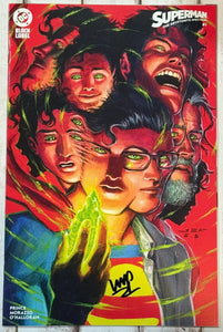 Superman : The Kryptonite Spectrum #1 Juan Ferreyra Variant Cover signed by W. Maxwell Prince