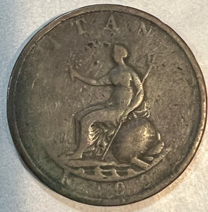 UK 1799 Half Penny George III