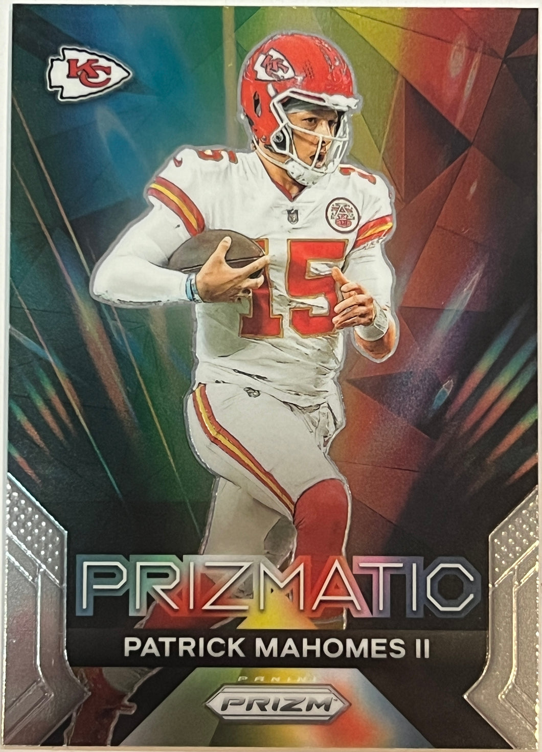 2023 Panini Prizm Prizmatic #2 Patrick Mahomes II Kansas City Chiefs