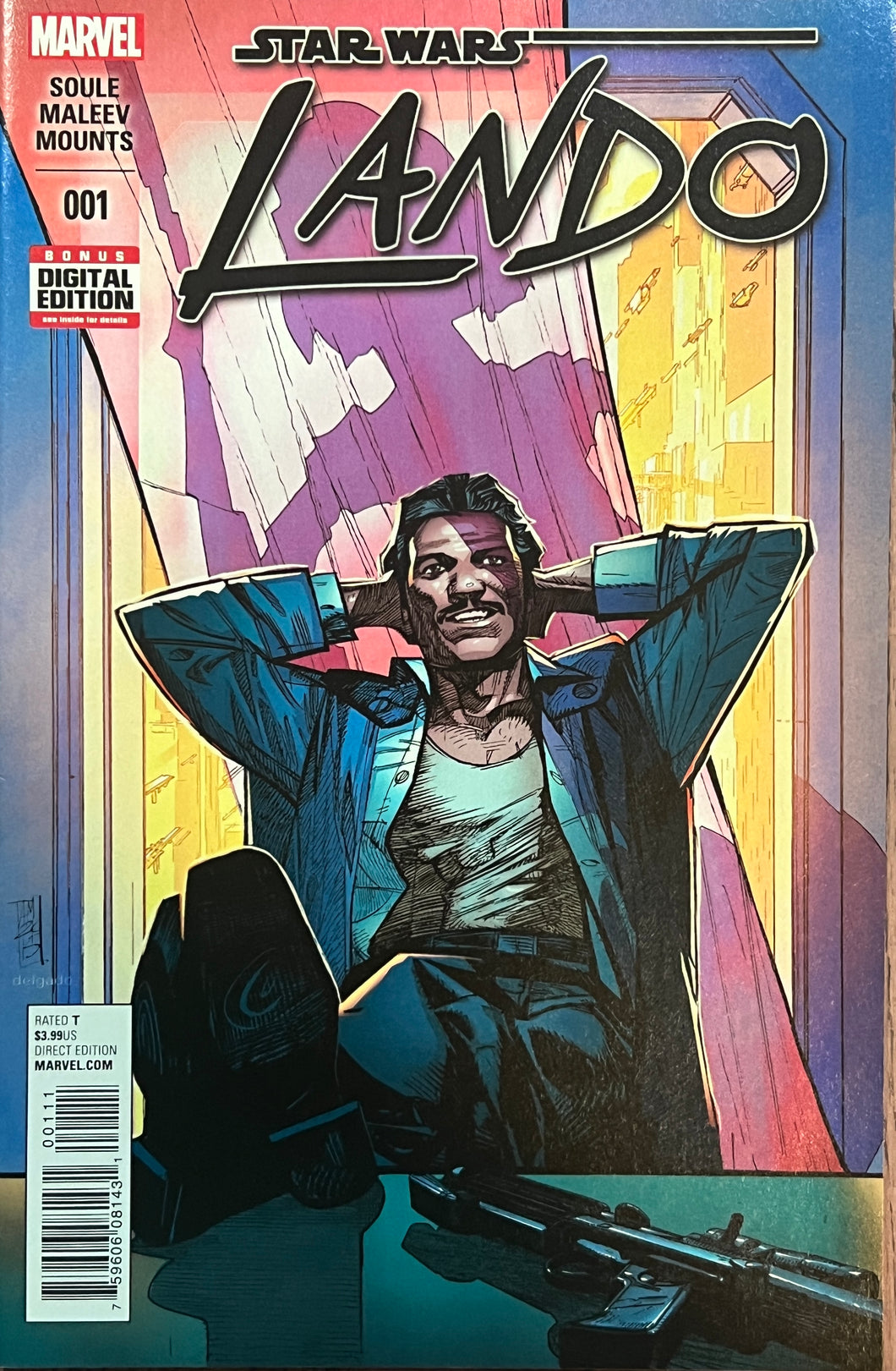 Star Wars Lando #1 (2015) Alex Maleev cover