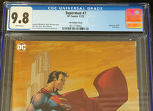 Load image into Gallery viewer, CGC 9.8 Superman #7 Jim Lee Foil variant
