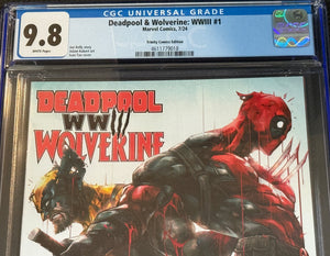 CGC 9.8 Deadpool & Wolverine : WWIII #1 Ivan Tao exclusive limited to 3,000