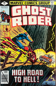 Ghost Rider #37 (1979) Cover by Bob Budianski and Bob Wiacek