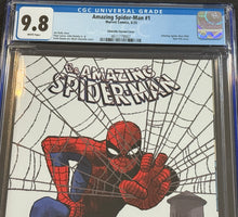 Load image into Gallery viewer, CGC 9.8 Amazing Spider-Man #1 Chiarello Spot foil variant cover
