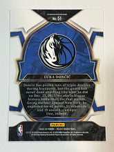 Load image into Gallery viewer, Luka Doncic Retail Blue Concourse #51 Mavericks 2022-23 Select

