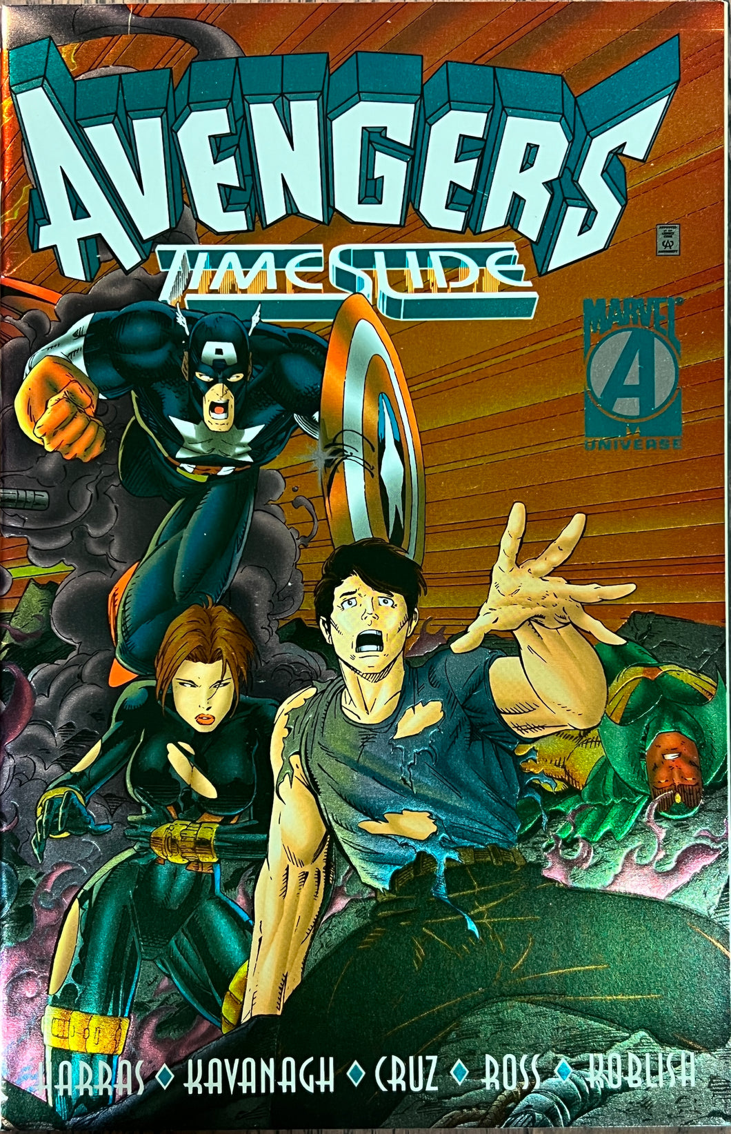 Avengers Time Slide #1 (1996) foil cover