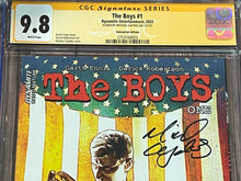Load image into Gallery viewer, CGC Signature Series 9.8 The Boys #1 Dynamite Comics Trade Edition Signed by Michael Gaydos
