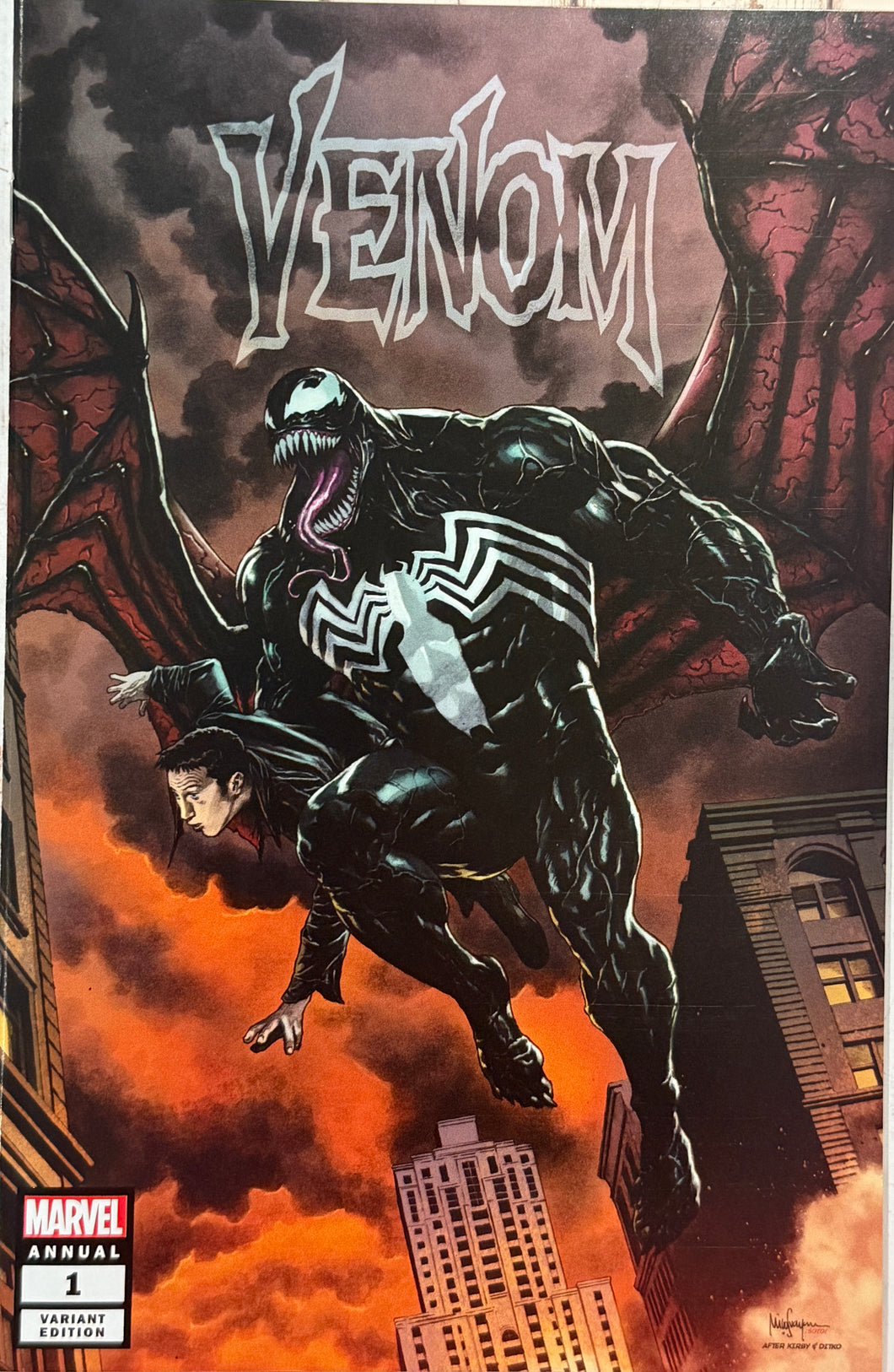 Venom Annual #1 Mico Suayan exclusive limited to 3,000
