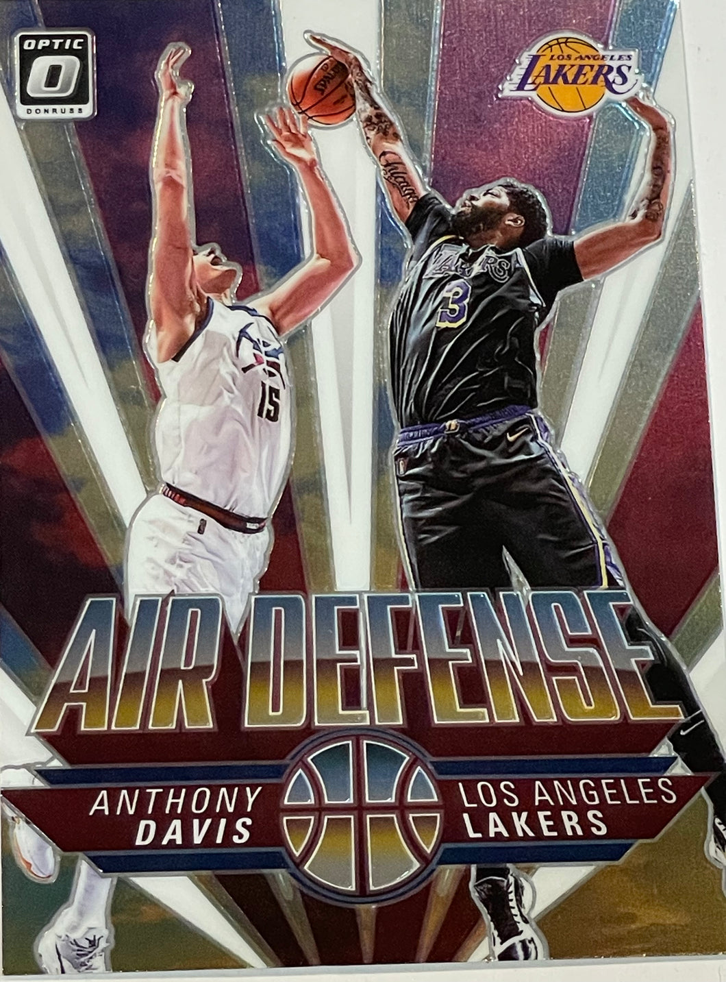 Anthony Davis #2 2021 Panini Donruss Optic Air Defense