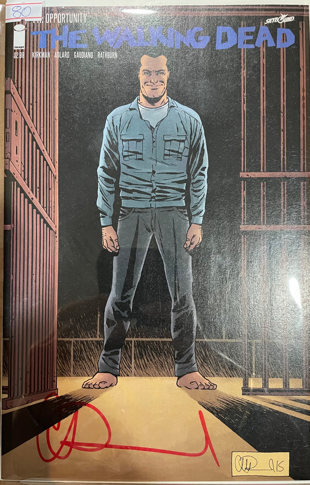 The Walking Dead #141 signed by Charlie Adlard
