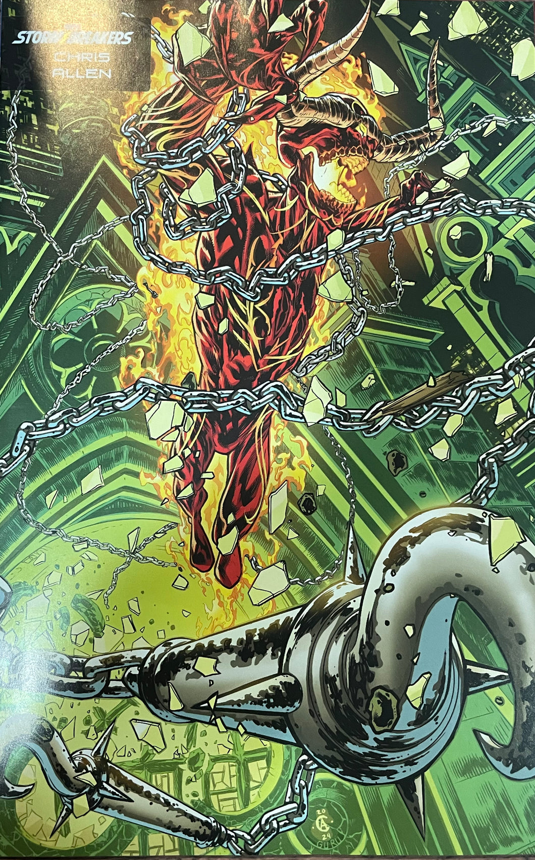 Daredevil #9 (2024) Chris Allen cover