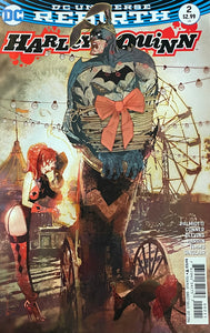 Harley Quinn #2 (2016) Bill Sienkiewicz cover