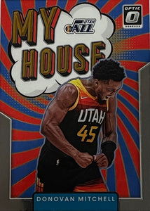 Donovan Mitchell #2 2021 Panini Donruss Optic My House