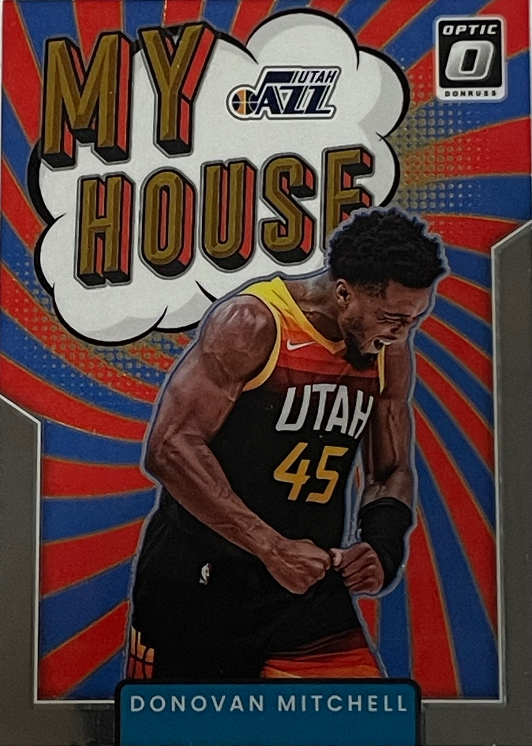 Donovan Mitchell #2 2021 Panini Donruss Optic My House