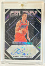 Load image into Gallery viewer, 2022-23 Obsidian Aleksej Pokusevski Galaxy Auto Autograph #26/149 Thunder
